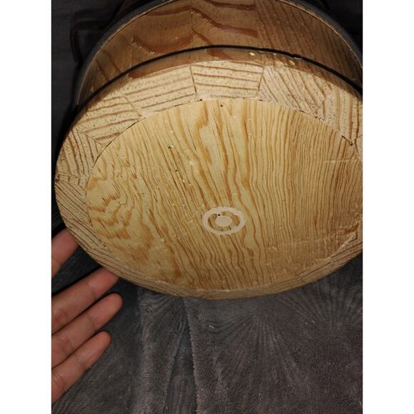 Hand Made wooden barrel piggy bankwood-burned or engraved Hourse design - Picture 7 of 10